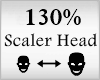 !30% Scaler Head