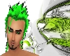 Green Black Hair 01