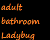 adult bathroom Ladybug