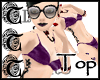 TTT Purple Bikini Top