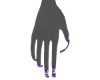 PURP CAMO NAILS