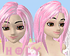 Rose Pink Garnet Hair