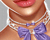 Darlene Purple Choker