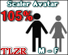 Scaler Avatar M - F 105%