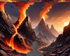 Lava Embrace Background