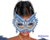 Royal Blue Mardi G. Mask