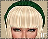 Green Wool  Hat  Blond