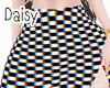 Ai- striped Short Skirt