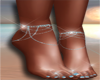 Blue SeaShell Anklets