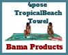 [bp] TropicalBeach Towel