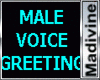 Male Voice Welcome