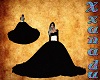 Black Princess Gown