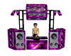 !G Purple Intox DJ Booth