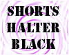 [PT] short halter black