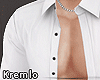White Unbuttoned Shirt