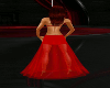 Red Dress Sheer Bottom