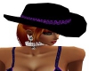 Cowgirl Hat /Purple Band