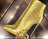 Gold Booties