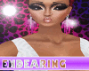 Pink Feather Earrings