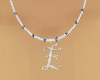 Necklace Letter E