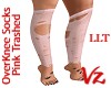 LLTPink OvKnee Sock Trsh