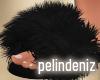 [P] Black bath slippers