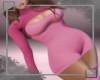 Knit Romper Pink V1