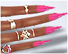~Gw~Pink DER nails