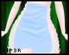 P| Tied Skirt - Blue