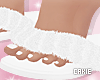 White Fur Slippers