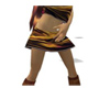 Brown Gold Skirt