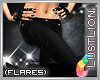 (L)Fiend Flares: Black
