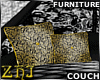 Z - Golden Lily Couch