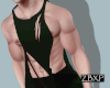 Asher Torn Top Green