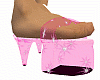 CL*clear pink platforms