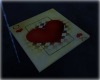 Float Queen Heart Card