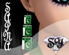 [SY]pakistani flag earin