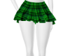 Green Plaid Skater Skirt