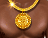 Gold Dollar Necklace