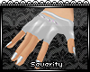 *S Pure White Gloves