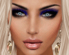 blue eletric eye makeup