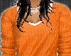 *Orange Classic Sweater