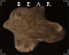 B | Creme Bear Rug