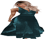 Aqua Halter Dress