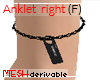Anklet chain Right