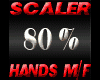 Scaler 80% Hand