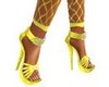 Sexy Yellow  Heels