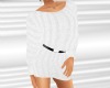 Belted Dress White