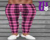 Plaid Pants pink