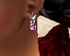 Cisne Purple Earrings